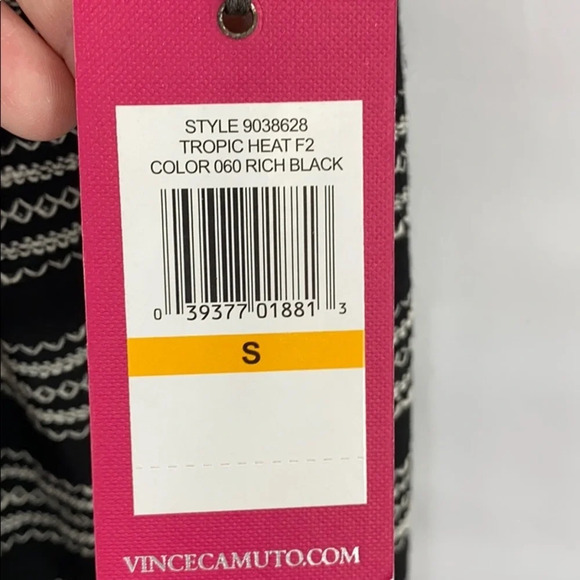 Vince Camuto Tropic Heat Fringe Tank Top Small - Picture 6 of 10